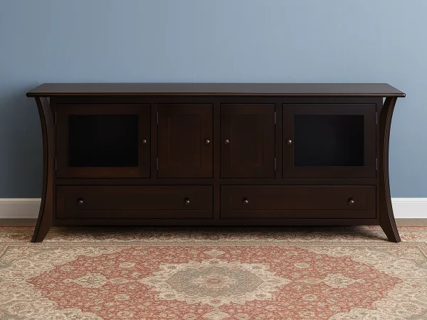 Rockefeller 4-Door Media Stand
