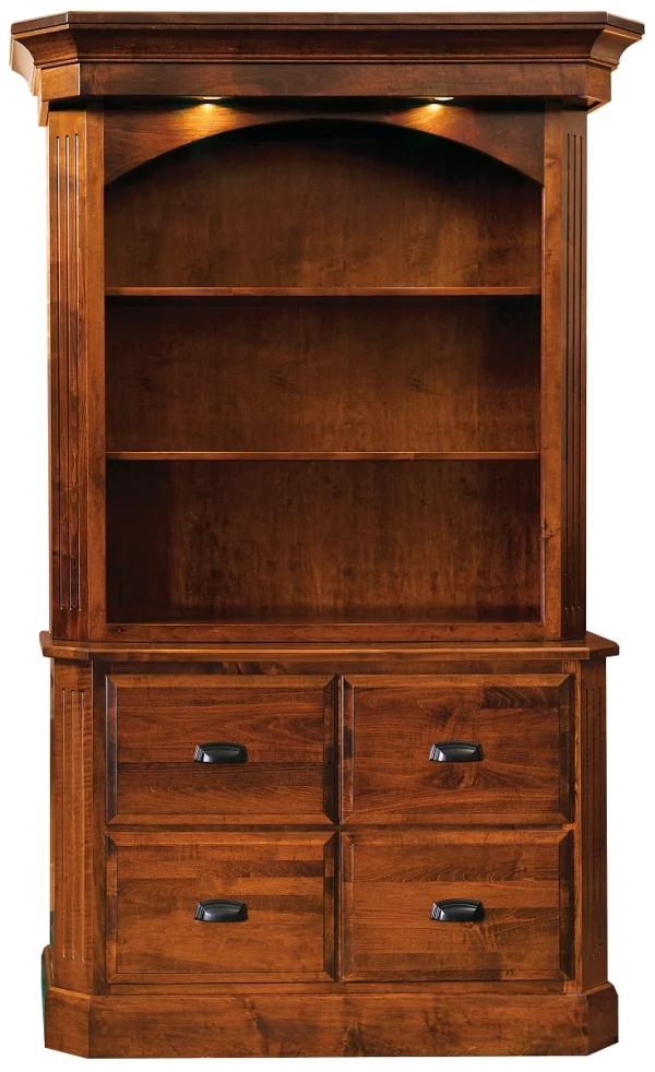 Rockville File Bookcase Cabinet