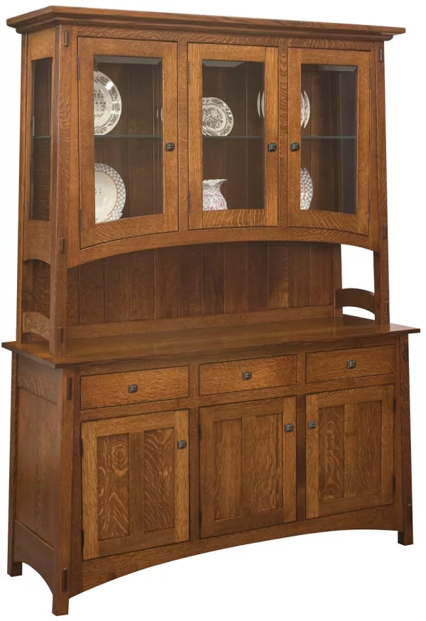 Rosales 3-Door Hutch