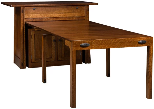Rosales Kitchen Island with Pull Out Table