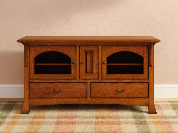 Roscoe 3-Door TV Console