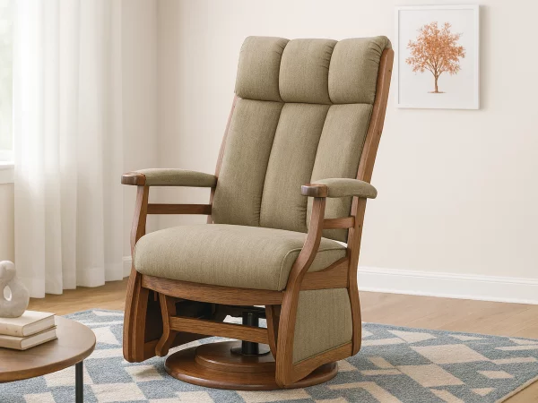 Round Rock Swivel Glider