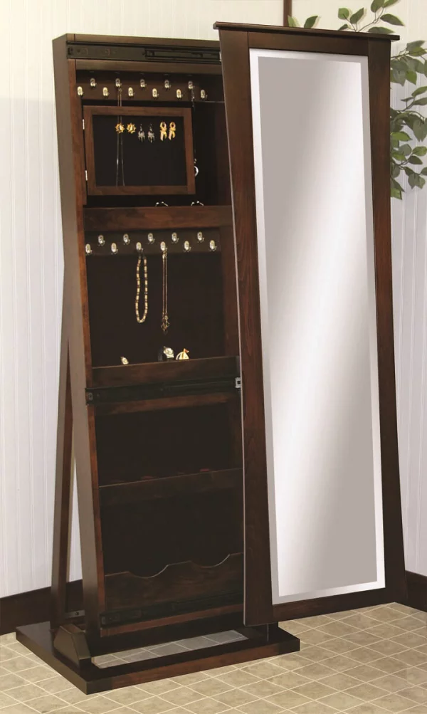 Rowan Jewelry Storage Mirror