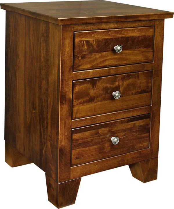 Rupert 3-Drawer Nightstand
