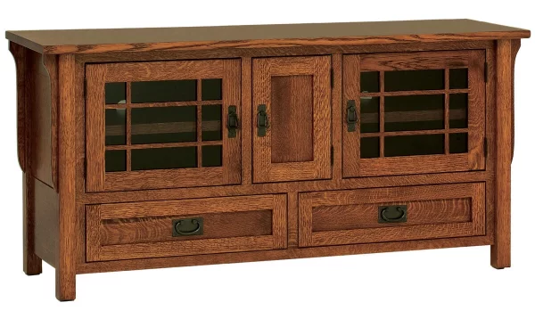 Rushmore 3-Door Media Stand