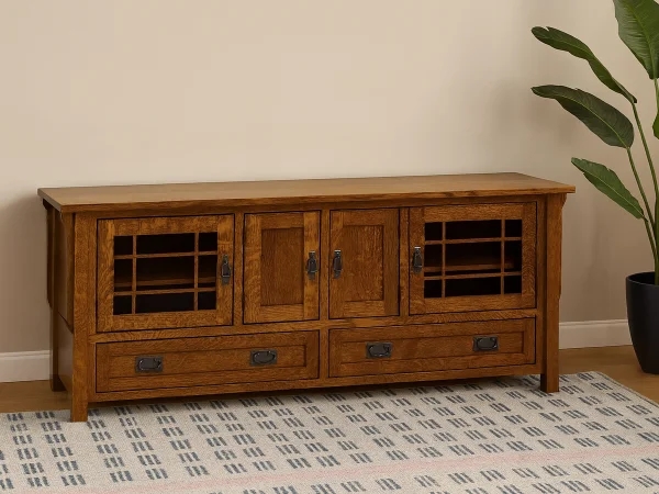 Rushmore 4-Door Media Stand