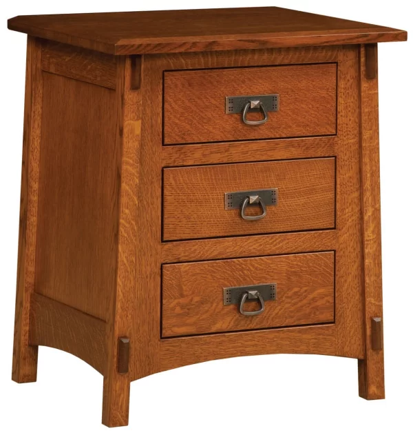San Marino 3-Drawer Nightstand