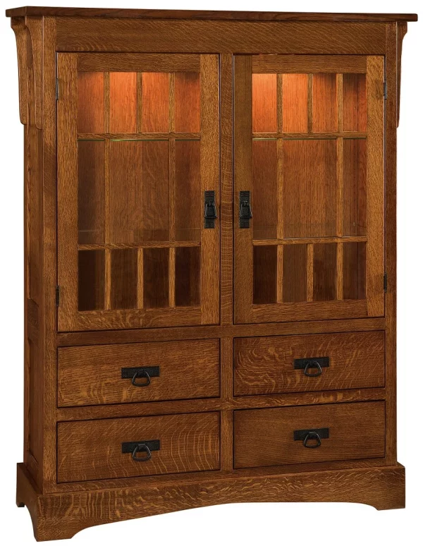 Scotland Bookcase with Drawers