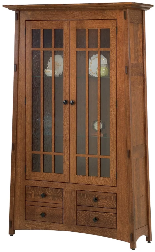 Sebastian McCoy Glass Bookcase
