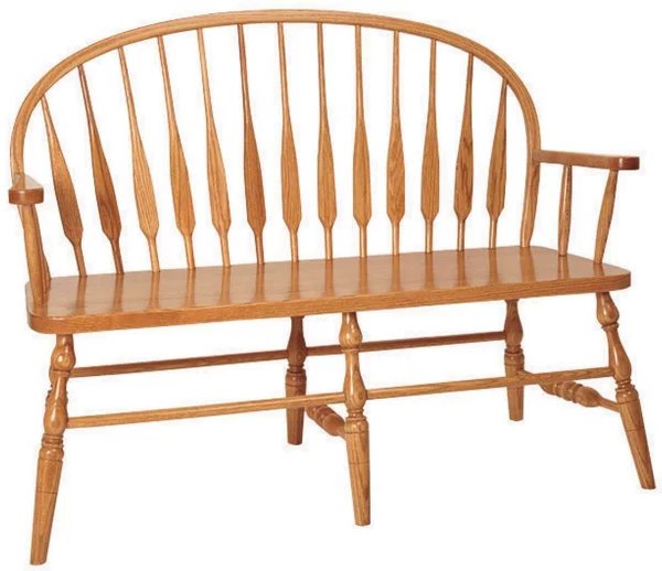 St. Augustine Low Feather Bench