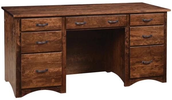 Sun City Double Pedestal Desk