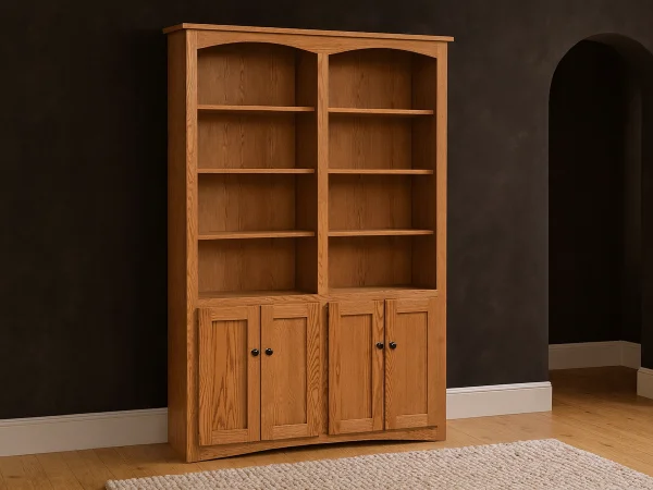 Sun City Double Storage Bookshelf