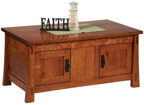 Tahari Enclosed Coffee Table