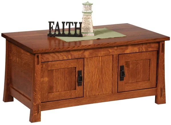 Tahari Enclosed Coffee Table