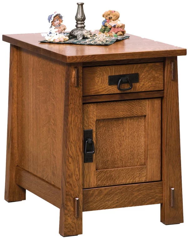Tahari Enclosed End Table