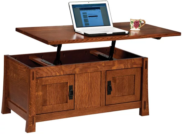 Tahari Enclosed Lift Top Coffee Table
