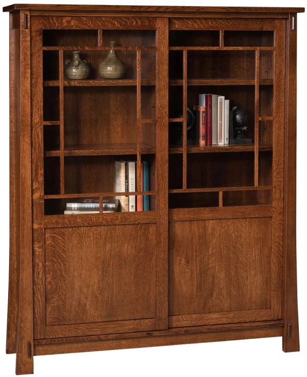 Tahari Sliding Door Bookcase