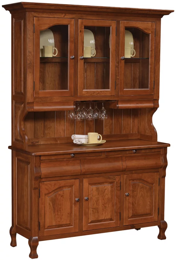 Virginian 3-Door Hutch