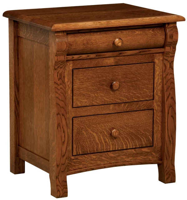 West Estates 3-Drawer Nightstand