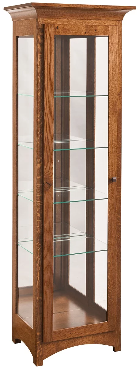 Worthville 1-Door Curio