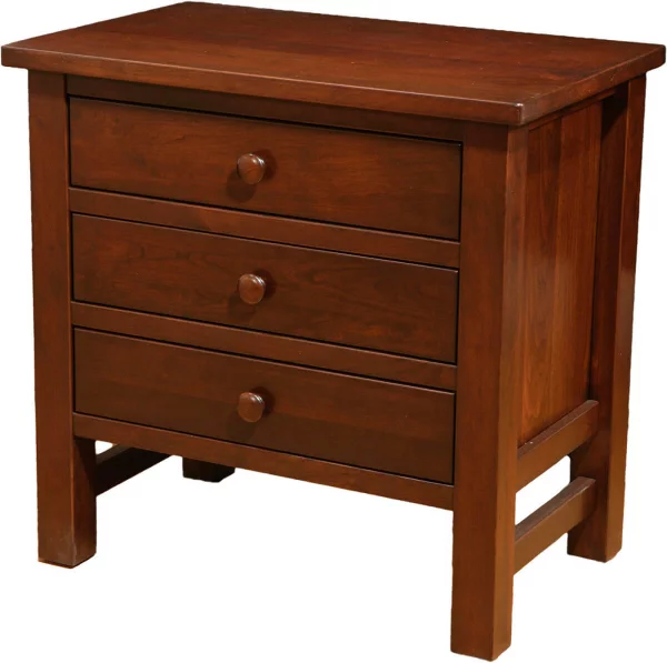 Wyndham 3-Drawer Nightstand