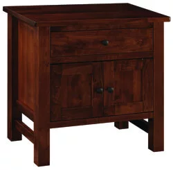 Wyndham Nightstand with Doors
