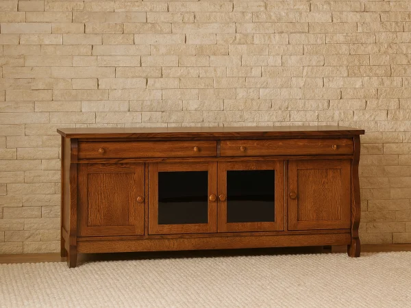Wyndlot Sleigh 4-Door TV Console