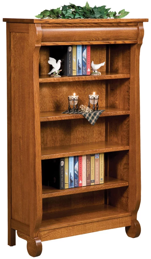 Wyndlot Sleigh Bookcase