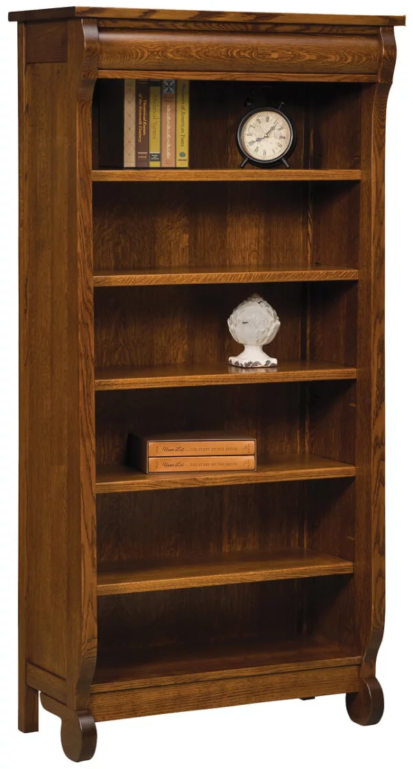 Wyndlot Sleigh Large Bookcase