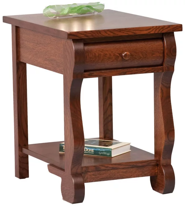 Wyndlot Sleigh Open End Table