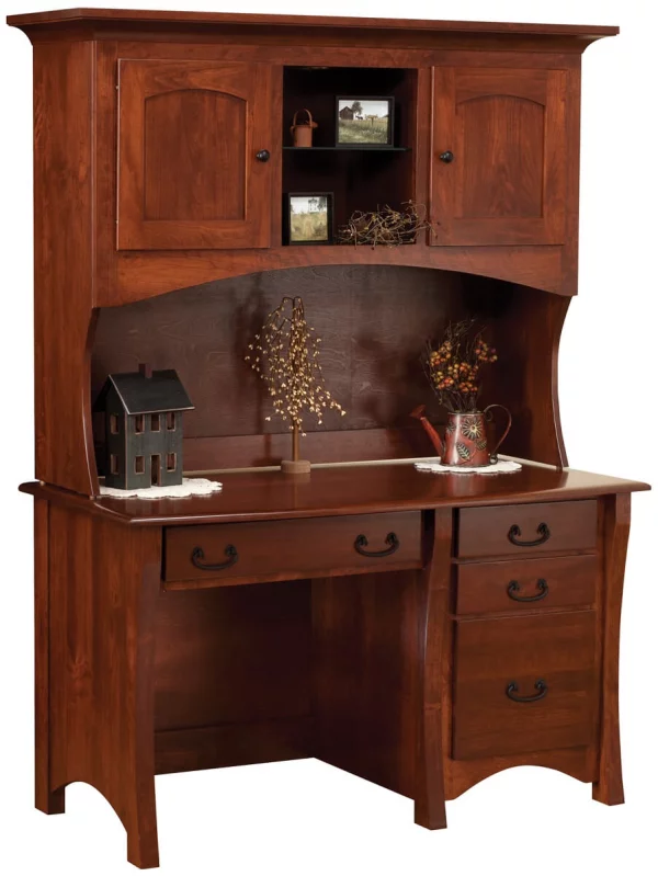 Yutan Student Desk with Hutch