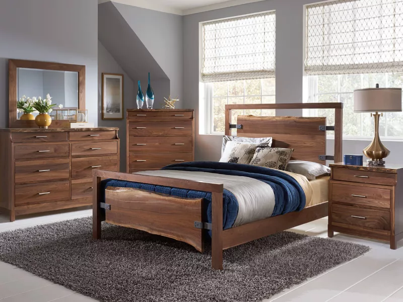 Nehalem Live Edge Bedroom Set