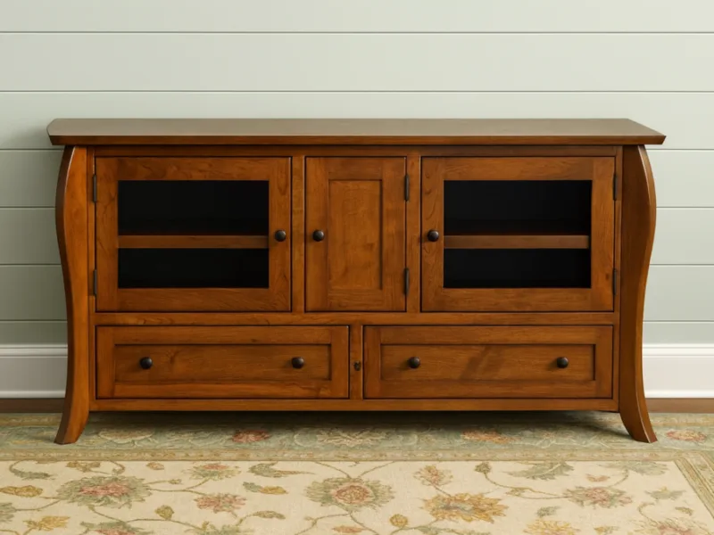 Adams 3-Door Media Stand