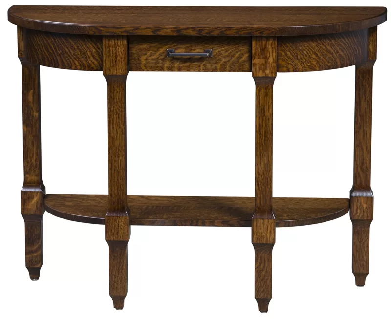 Aero Half Round Table