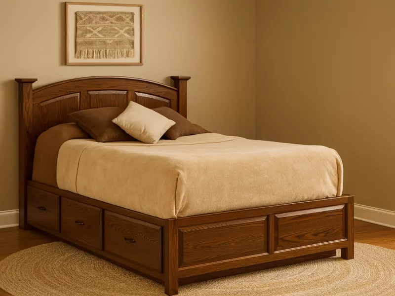 Alba Amish Platform Bed