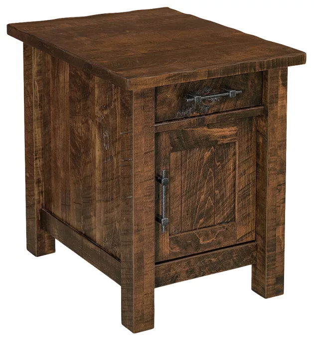 Alburtis Enclosed End Table