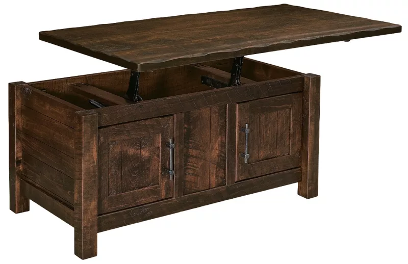 Alburtis Enclosed Lift-Top Coffee Table