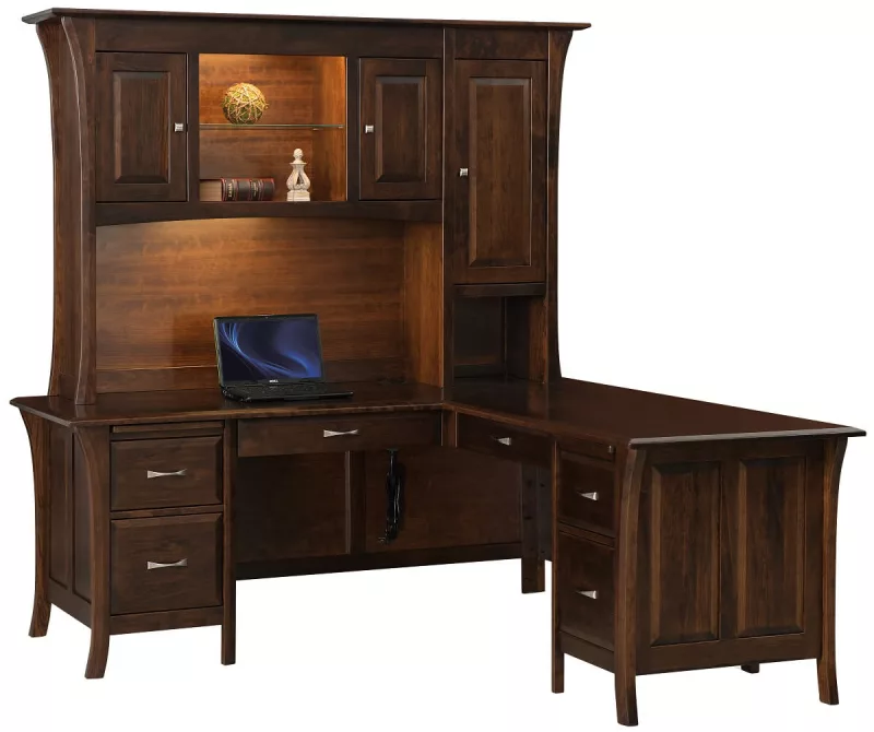 Alix Hutch Top L-Desk