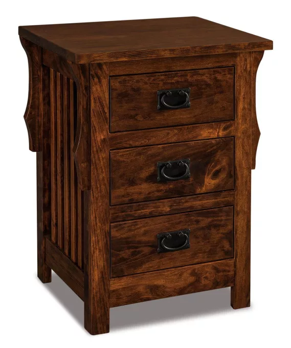 Almeda 3-Drawer Nightstand