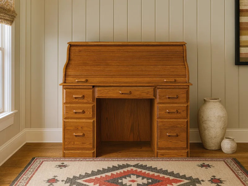 Author’s Roll Top Desk