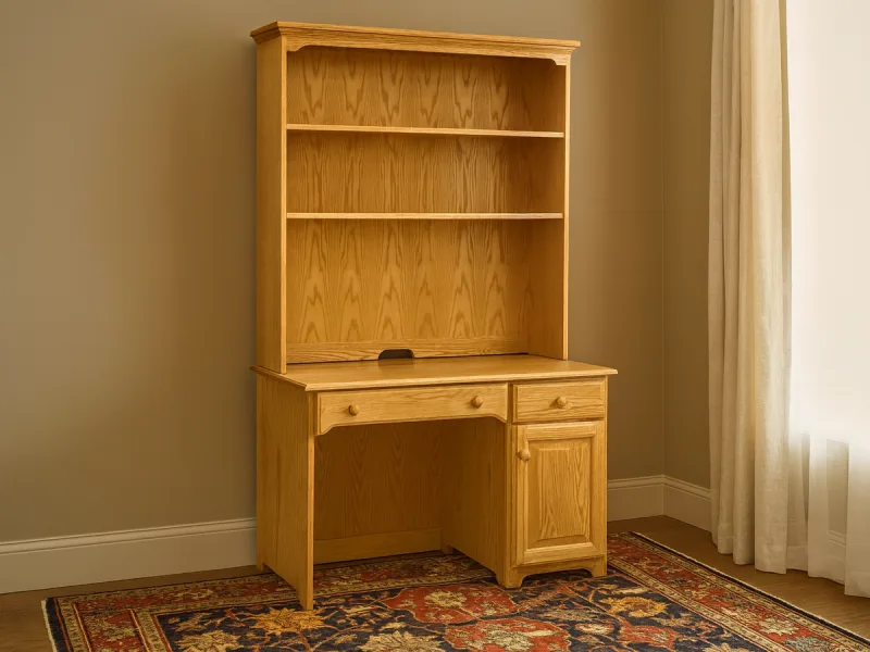 Avon Park Writing Desk with Hutch