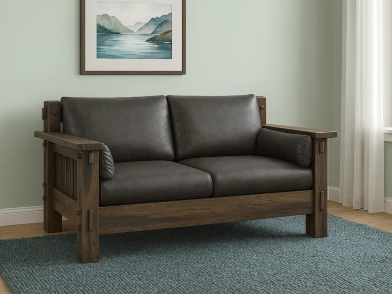 Azle Rustic Loveseat