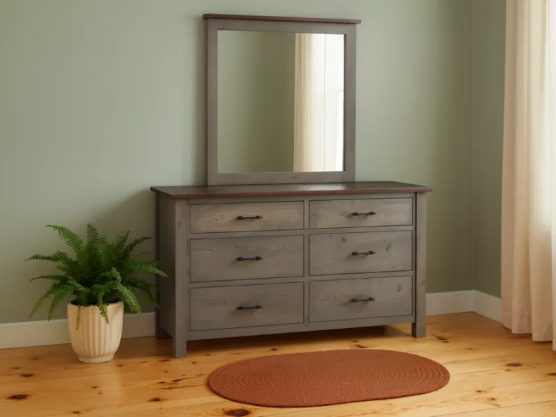 Bald Knob 6-Drawer Dresser