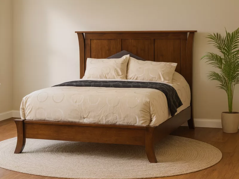 Bankston Bed with Low Footboard