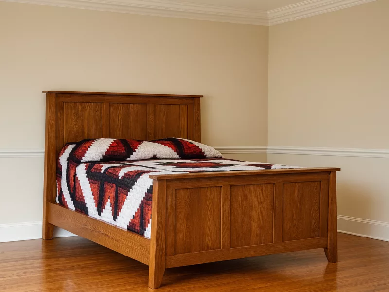 Barbeau Mission Panel Bed