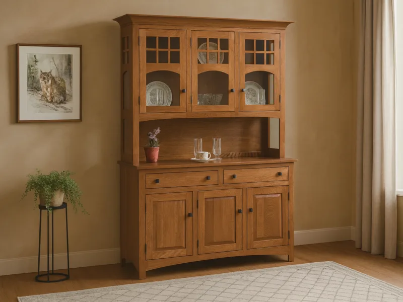 Barnes Chapel 3-Door Hutch