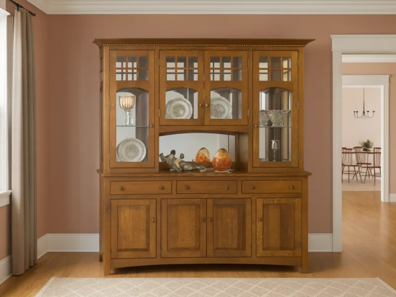 Barnes Chapel 4-Door Hutch