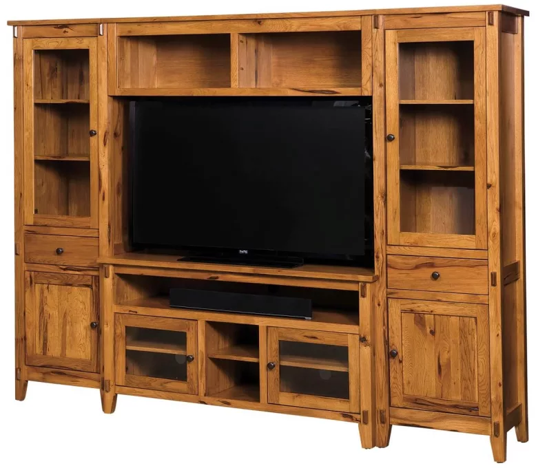 Bass Lake Wall Entertainment Center