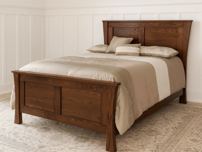 Belding Amish Panel Bed
