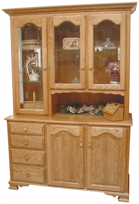 Belle Hearth 3-Door Country Hutch